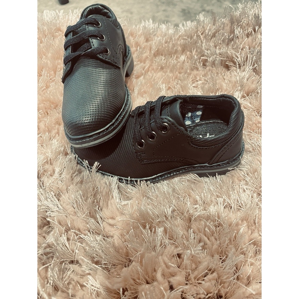 Ashford Hayes Boys Black Lace Dress Shoes – Size 10 (NWOT/NIB)